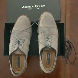 Aston Grey Guntur Cap Toe Oxford